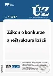 Úplné znenia zákonov 4/2017 (Zákon o konkurze a reštrukturalizácii)