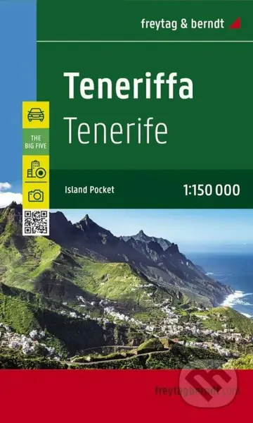 Tenerife kapesní lamino 1:150 000 / Teneriffa, Straßenkarte 1:150 000