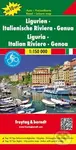 Ligurien, Italienische Riviera,Genua/Ligurie, Italská riviéra 1:150T/automapa