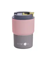 MINI PICK-UP cestovný termohrnček PASTEL PEACH/ORANGE 350ml