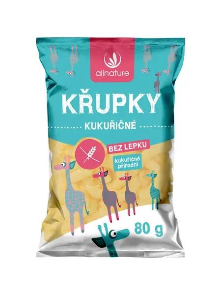Allnature Kukuričné Chrumky 80g