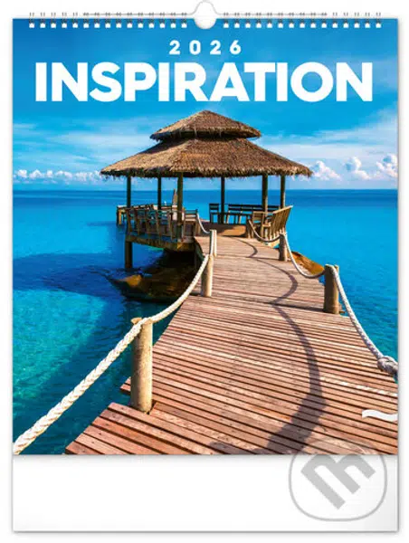 NOTIQUE Nástěnný kalendář Inspiration (Inspirace) 2026