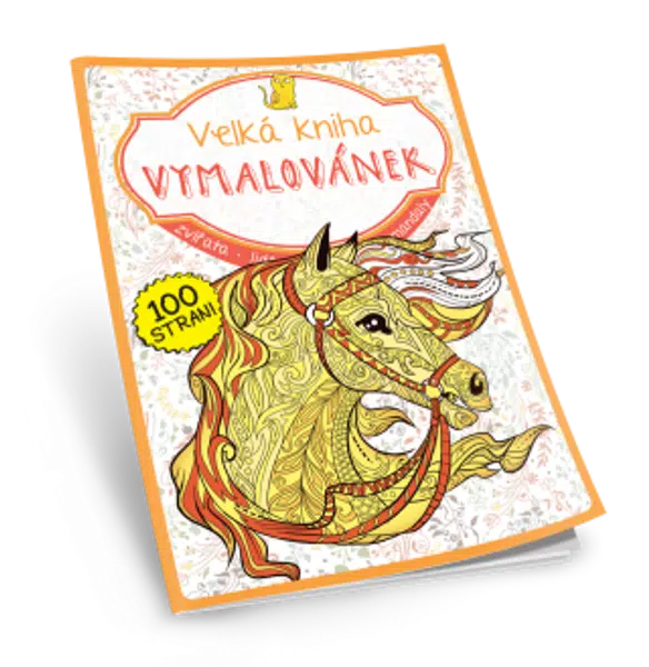 Velká kniha vymalovánek - mix motivů