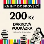 Elektronická dárková poukázka pro knižního závisláka 200 Kč