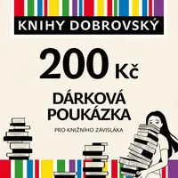 Elektronická dárková poukázka pro knižního závisláka 200 Kč