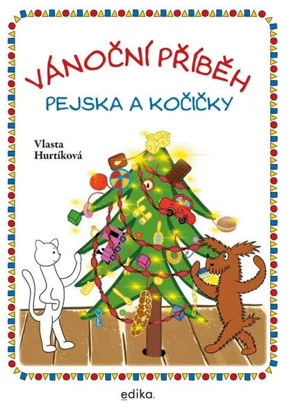 Vánoční příběh pejska a kočičky - Vlasta Hurtíková