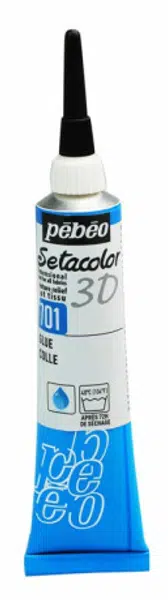 Setacolor 3D kontura na textil 20ml – bílá