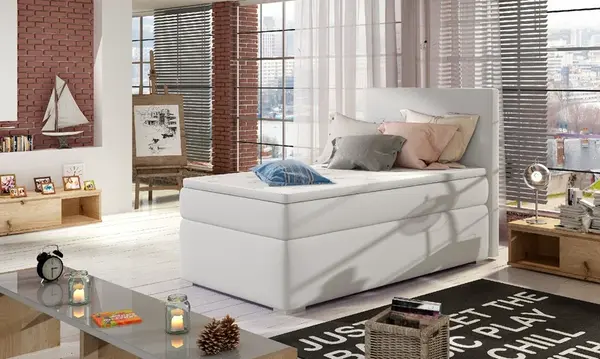 Boxspring Rocco 90 látka: Soft 17, Varianta: Levá