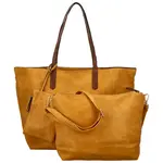Dámský set kabelek žlutý - Paolo bags Yema