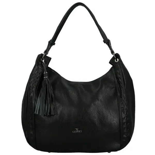 Dámská kabelka na rameno černá - Coveri Elanora