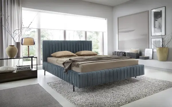 Postel Plissa Rozměr: 140 x 200 cm, látka: Velvetmat 100