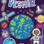 Svítící samolepky s aktivitami Vesmír (Defekt)