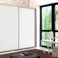 Šatní skříň Ska A15 XL Barva korpusu: Dub - sonoma, Rozměry: 100 cm, Dveře: Bílé