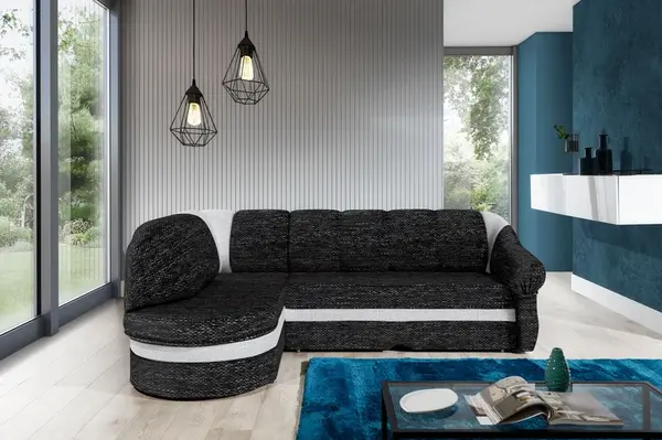 Sedací souprava Benano Provedení: Levá varianta, látka: Berlin 02/ Berlin 10