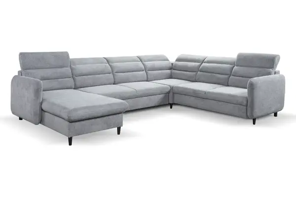 Sedací souprava Samos II Provedení: Pravá U, látka: Aragon 20