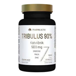 PHARMA ACTIV TRIBULUS 90% Kotvičník 500 mg 90 tobolek