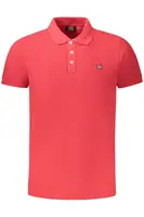 Pánské červené polo triko s krátkým rukávem