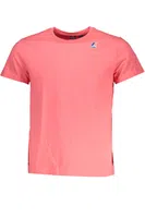 MEN'S K-WAY SHORT SLEEVE T-SHIRT PINK