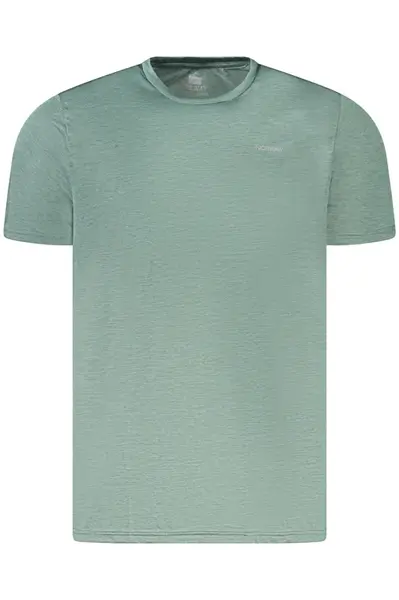 Pánské triko s krátkým rukávem zelené