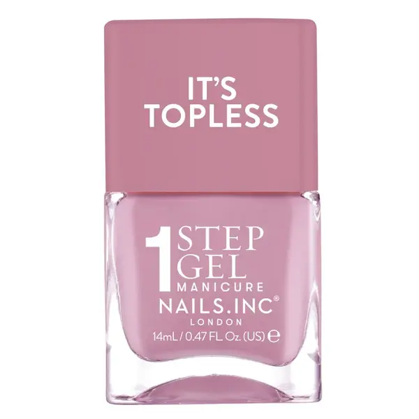 Nails.Inc Lak na nehty It’s Topless (Nail Polish) 14 ml Lily