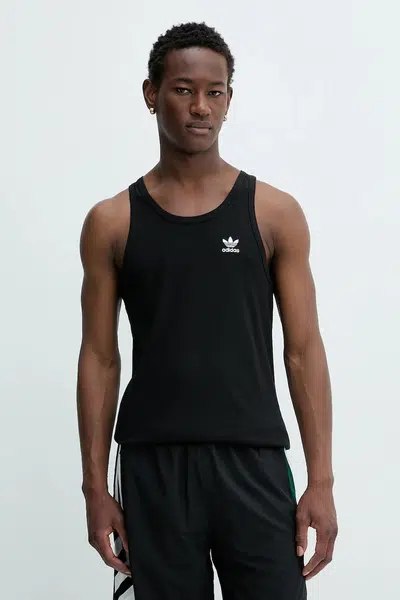 Top adidas Originals Essentials černá barva, KA0648