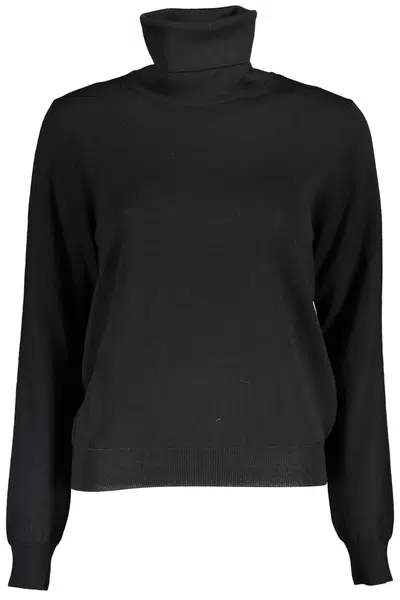 K-WAY WOMEN'S BLACK TURTLENECK