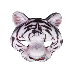 Maska bílý tygr