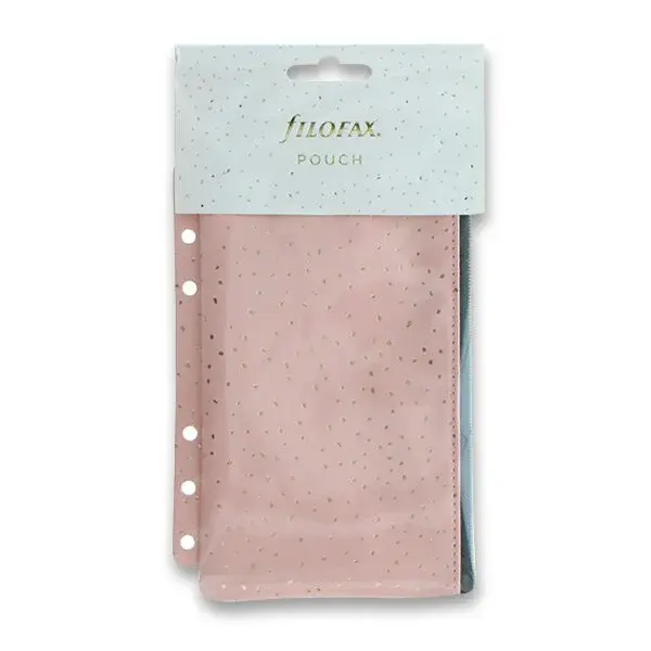 Penál na zip Confetti - náplň osobních/A5 diářů Filofax