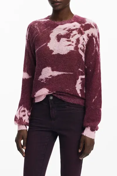 Ružový sveter Desigual