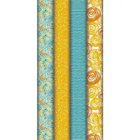 Dárkový balicí papír Rosalie - 2 x 0,7 m, mix motivů