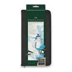 Akvarelové popisovače Faber-Castell Albrecht Dürer pouzdro, 30 ks s příslušenstvím