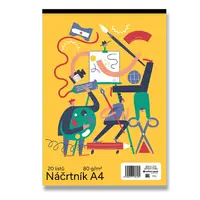 Náčrtník A4 - 20 listů