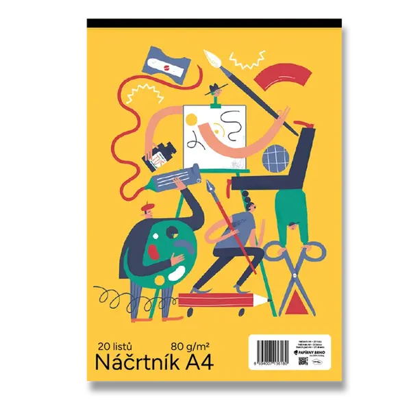 Náčrtník A4 - 20 listů