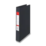 4kroužkový pořadač Esselte, A4, 42 mm - černý