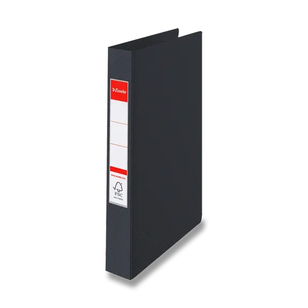 4kroužkový pořadač Esselte, A4, 42 mm - černý