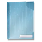 Závěsné desky L Leitz CombiFiles, 5 ks - modré