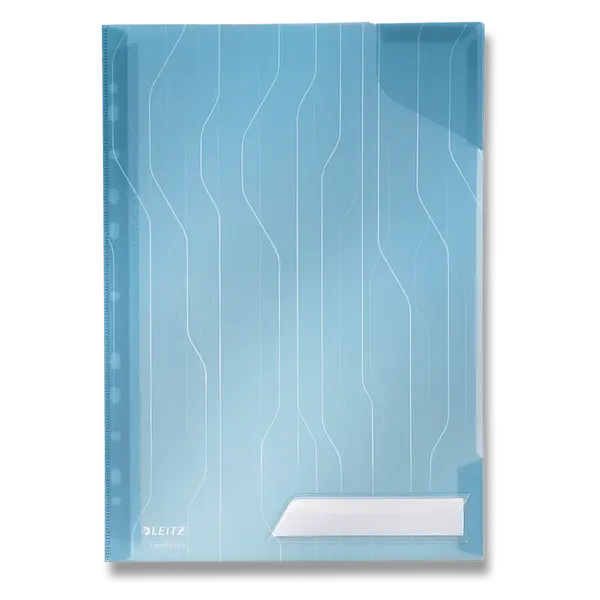 Závěsné desky L Leitz CombiFiles, 5 ks - modré