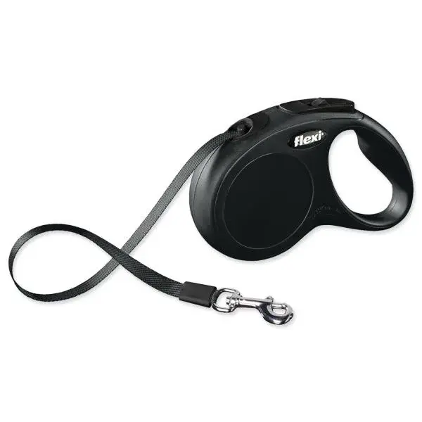 Vodítko Flexi Classic New páska S černé 5m