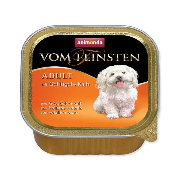 Paštika Animonda Vom Feinstein Adult drůbež a telecí 150g
