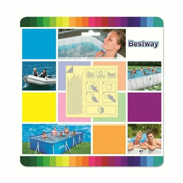 Bestway Sada na opravu voděodolná 6.5cm x 6.5cm