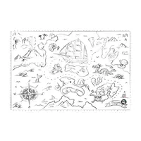 Podložka na stůl PP 60x40cm Piráti