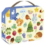 Janod Puzzle v kufříku Příroda 20 ks