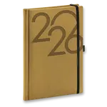 Týdenní diář Presco Ajax 2026 - A5, zlatý