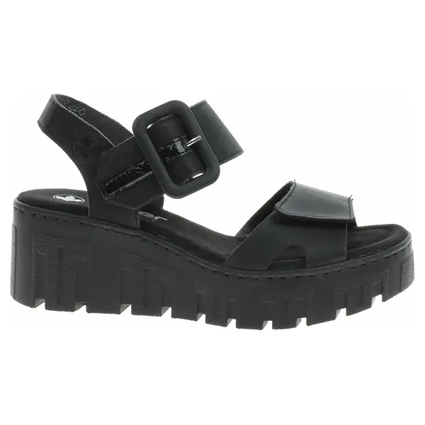 Dámské sandály Rieker 68050-00 schwarz 39