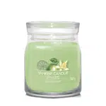 Yankee Candle Aromatická svíčka Signature sklo střední Vanilla Lime 368 g