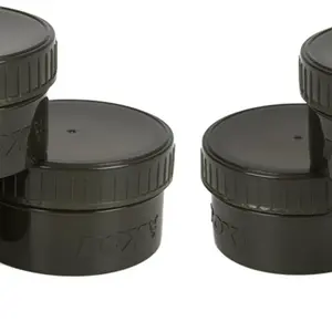 Fox krabička na nástrahy edges hookbaits pots half 6 ks