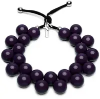 Ballsmania Originální náhrdelník C206 19-3617 Viola Misterioso