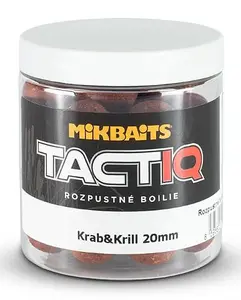 Mikbaits rozpustné boilies tactiq krab krill 250 ml - 20 mm