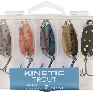 Kinetic plandavka trout 5 ks - 5 g