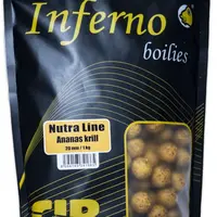 Carp inferno boilies nutra line ananas krill - 1 kg 20 mm